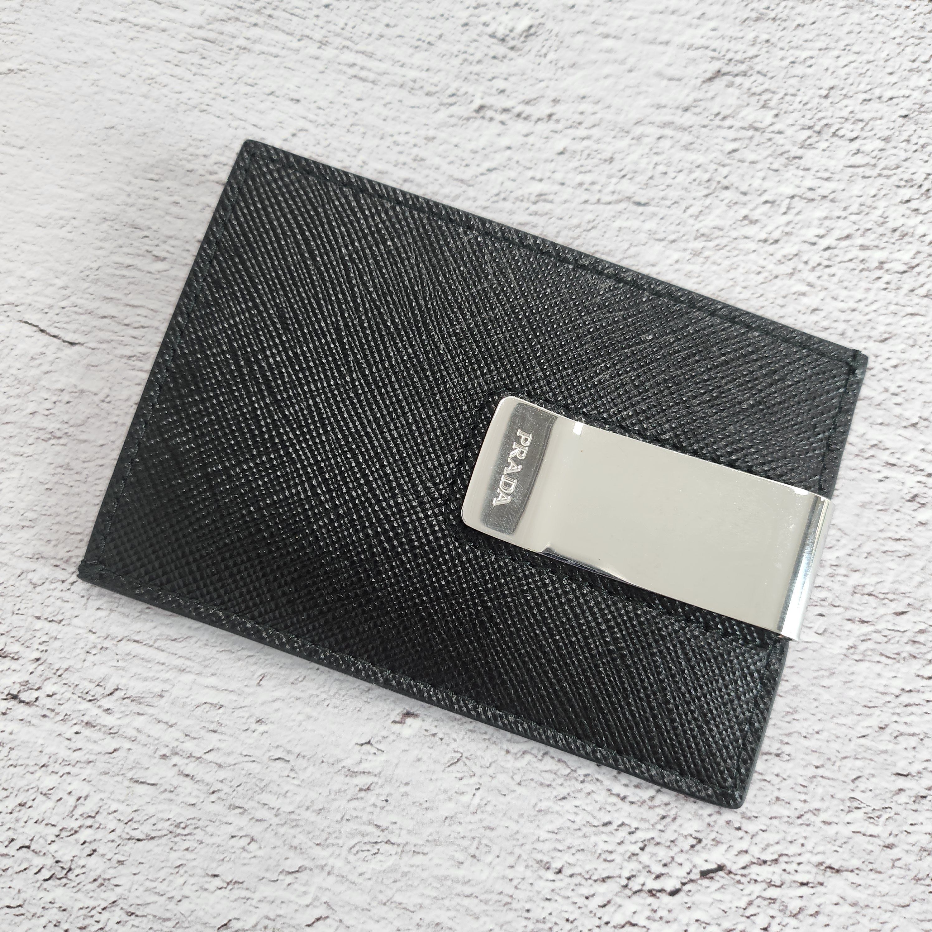 ☆関税込☆PRADA☆サフィアーノ マネークリップ カードケース☆ (PRADA