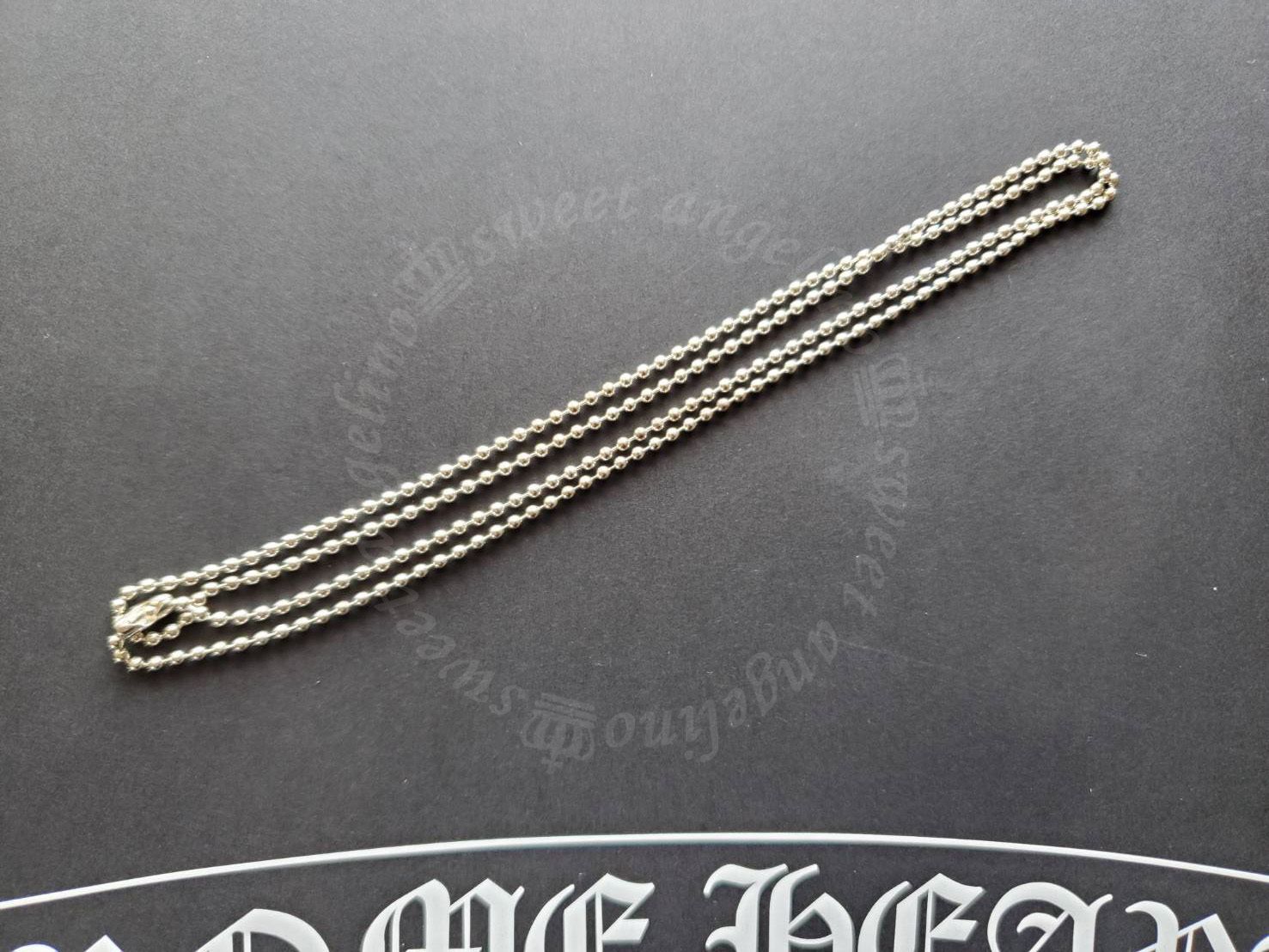 CHROME HEARTS☆ボールチェーン ネックレス 30インチ(約76cm) (CHROME