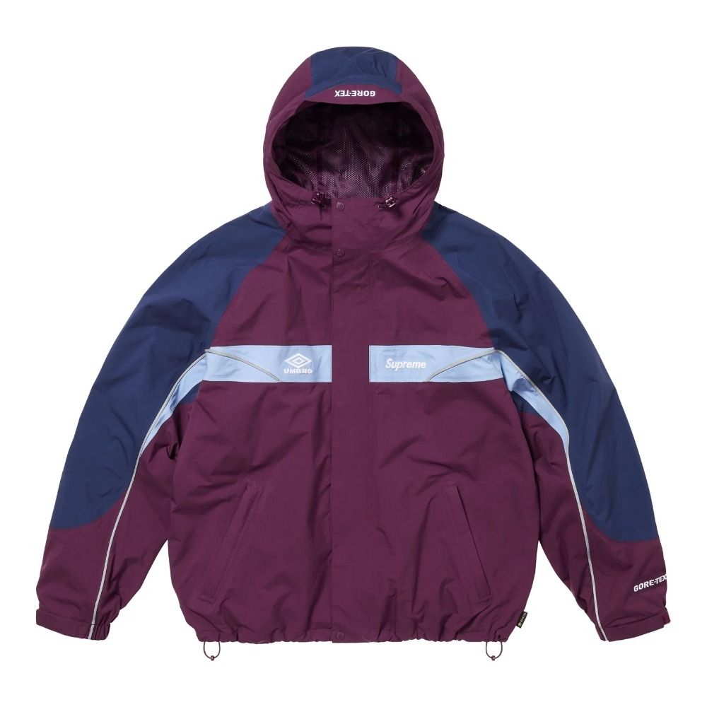Supreme x Umbro】Gore-Tex Hooded Jacket☆Dark Purple☆25SS