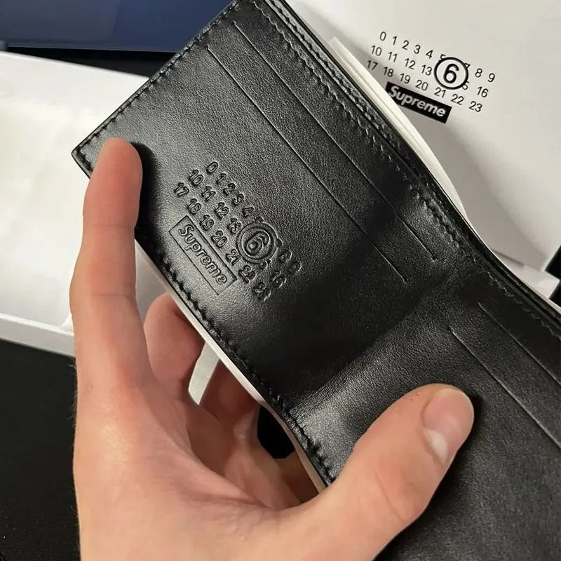 Supreme】× MM6 Maison Margiela Receipt Wallet (Supreme/折りたたみ