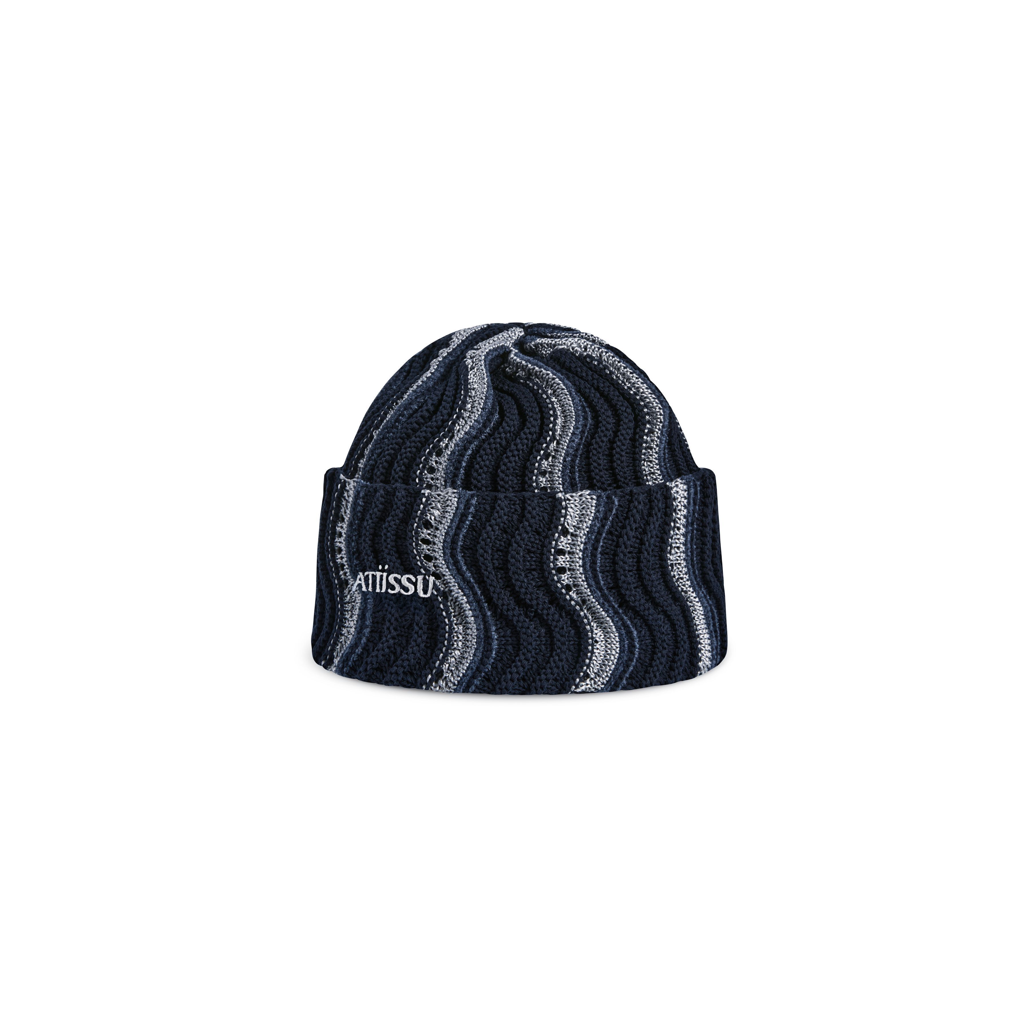 ATiiSSU】韓国人気☆ Weave Beanie (ATiiSSU/ニットキャップ・ビーニー