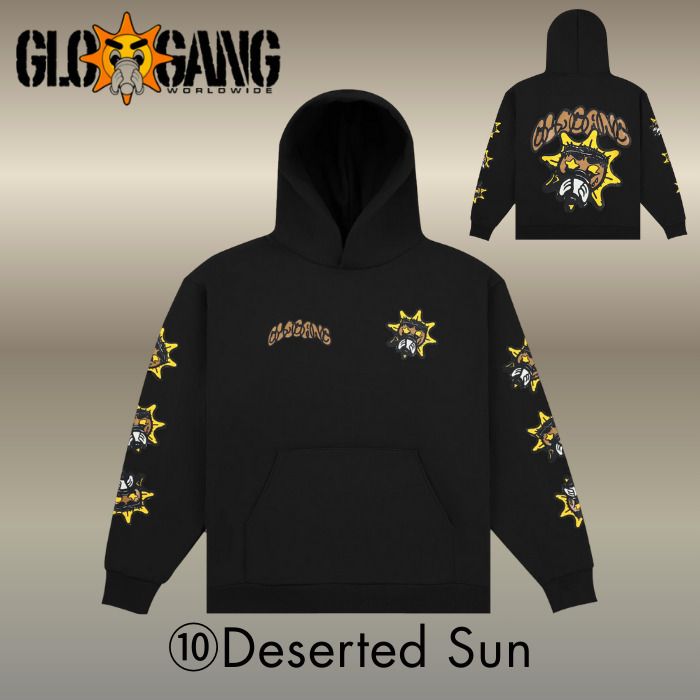 人気/関税送料込/正規店輸入品】Glo Gang フーディー パーカー (Glo