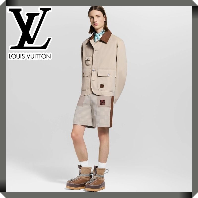 シンプルでおしゃれ☆Louis Vuitton☆ワークウェアショーツ (Louis