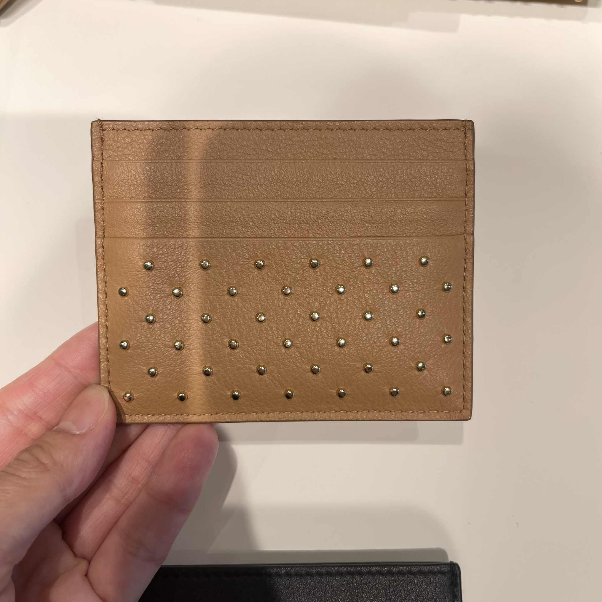 ☆PRADA / プラダ ☆ スタッズドレザー カードケース 1MC025 (PRADA