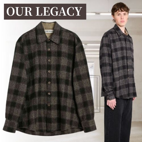 国内発｜OURLEGACY◇Above Shirt Oakland チェックシャツ (OUR LEGACY