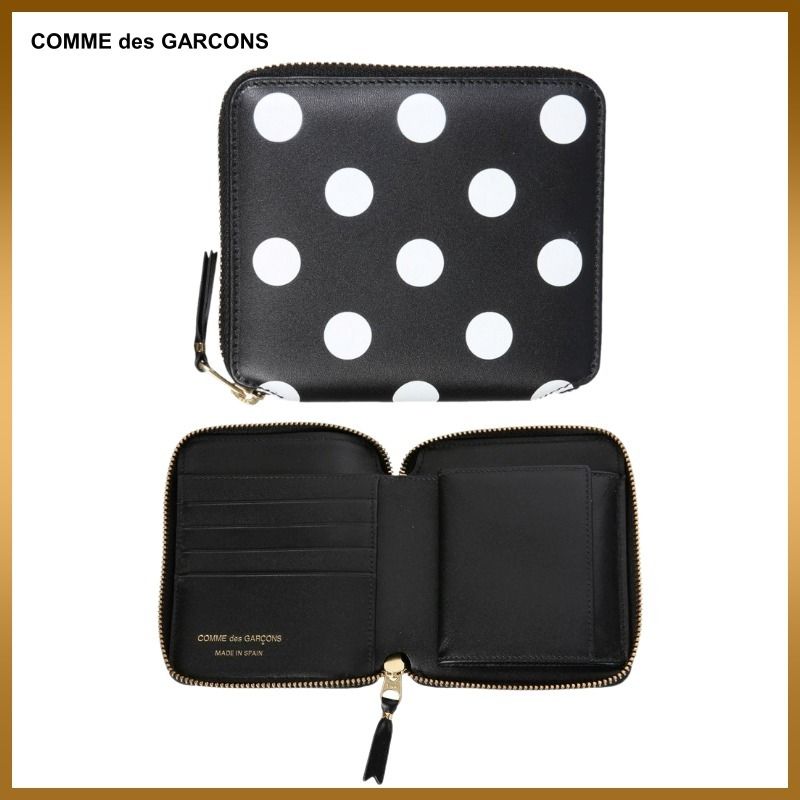 COMME des GARCONS】財布 ポルカドット ウォレット 二つ折り (COMME