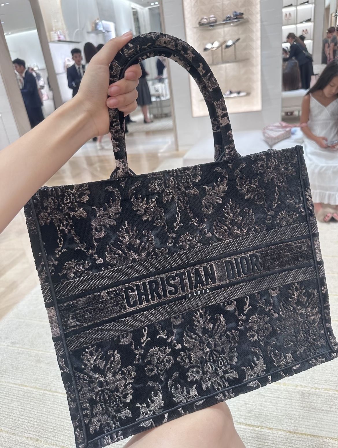 バロックデザイン♪】Dior☆Dior Book Tote バッグ ラージ (Dior