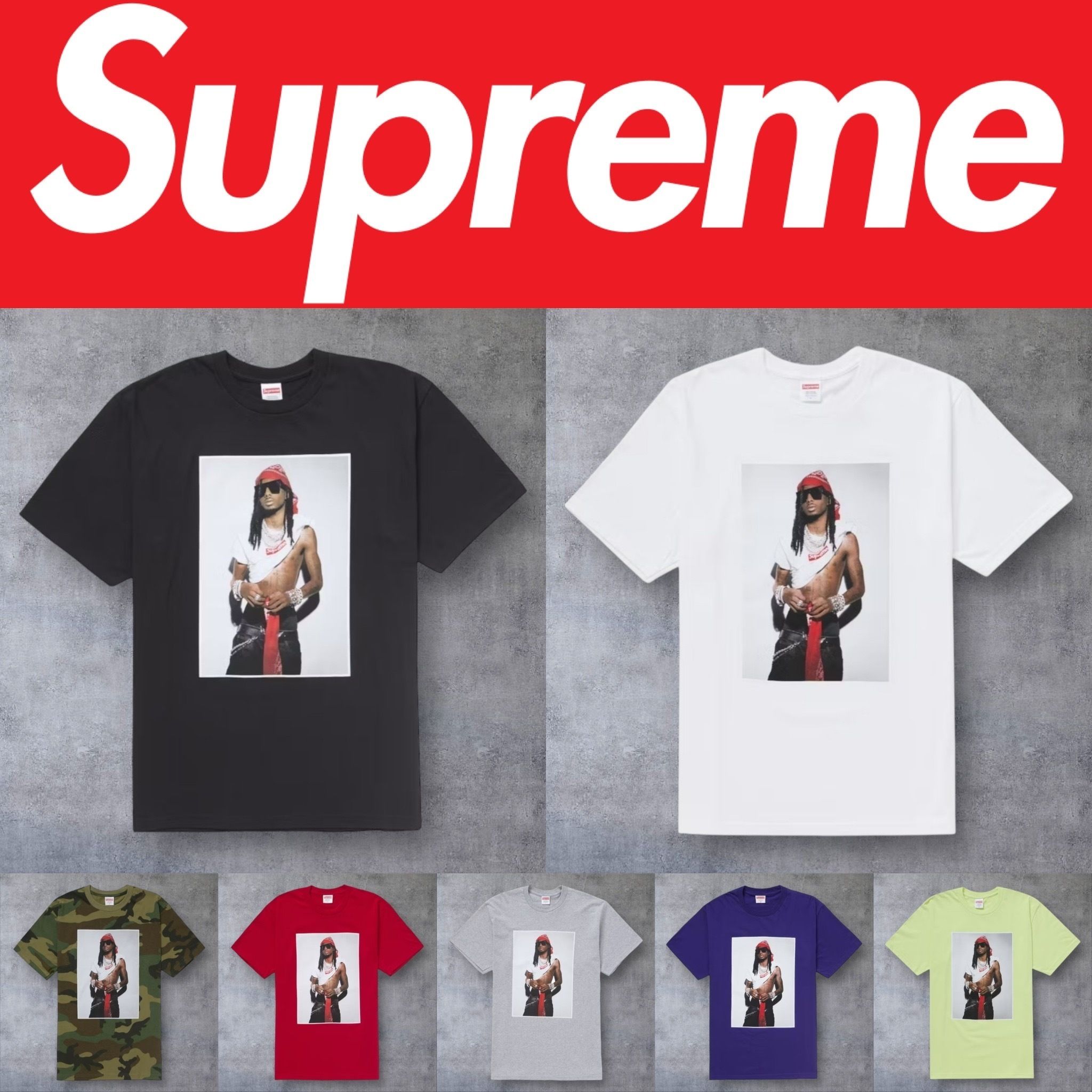 2025FW】Supreme Playboi Carti Tee (Supreme/Tシャツ・カットソー