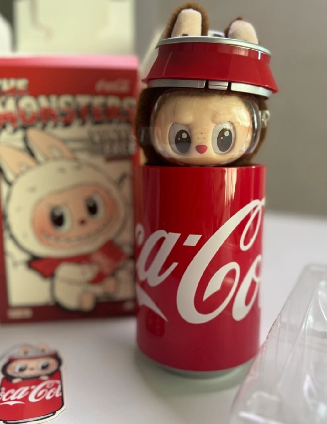 正規品】☆POPMART☆Labubu Coca Cola Keyring シークレット (POP MART