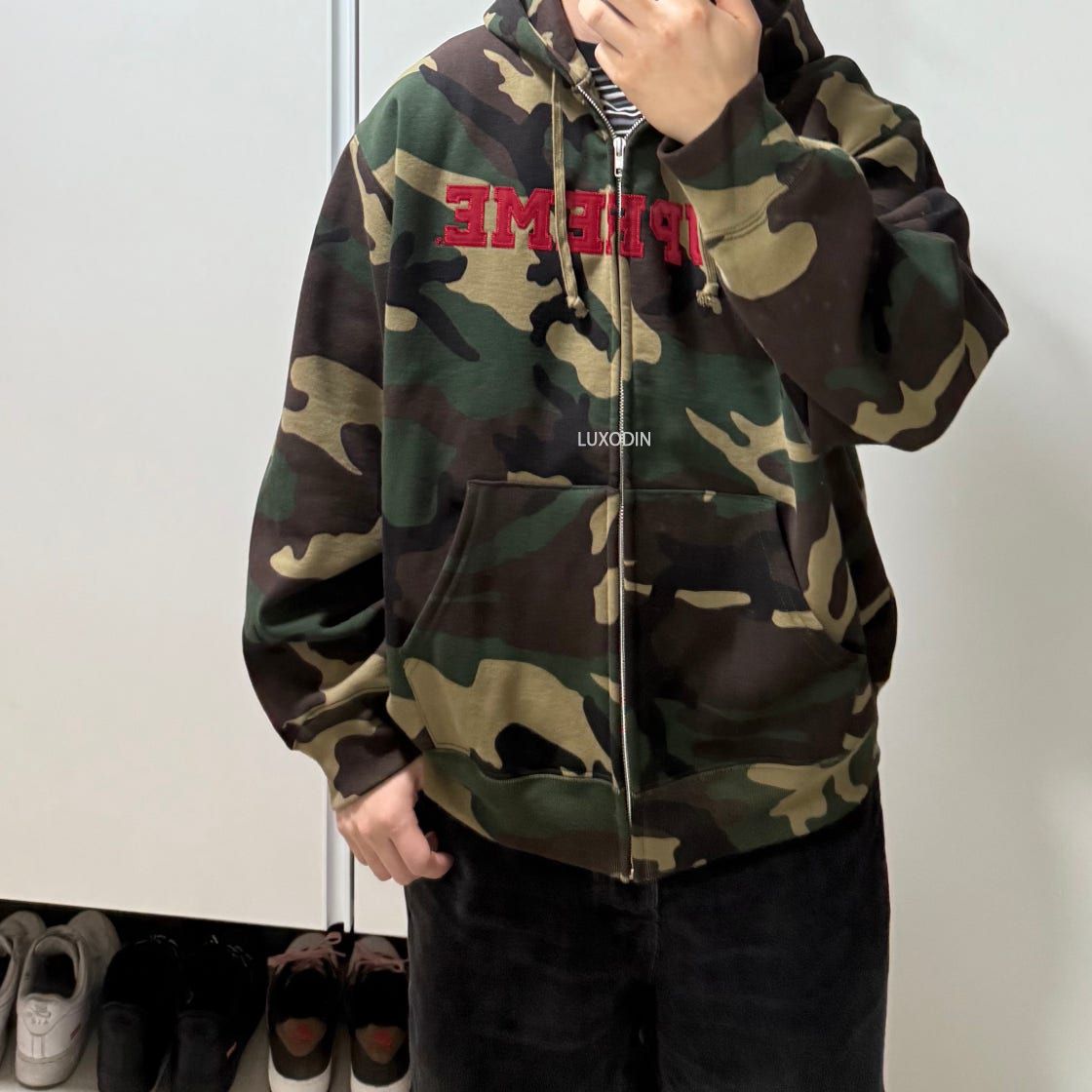 Supreme Collegiate Applique Zip Up Hooded Sweatshirt ☆人気