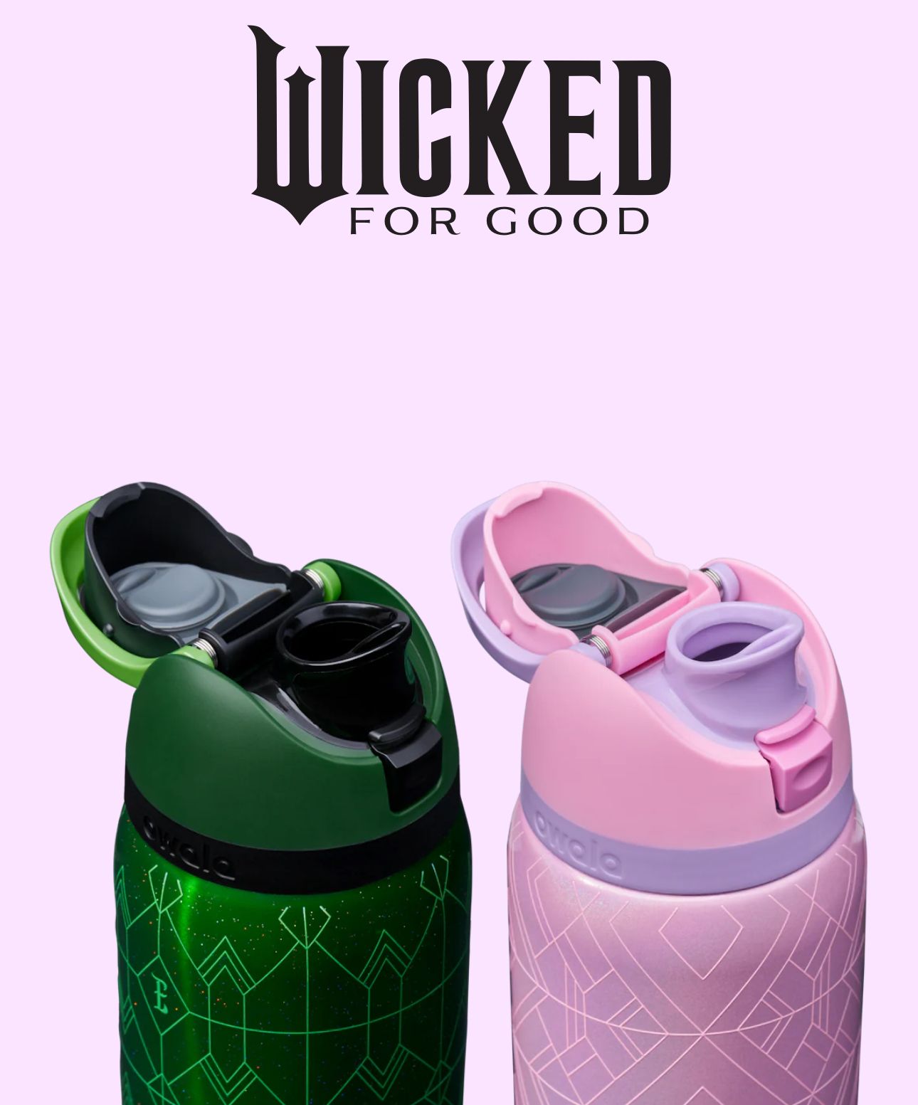 夢のコラボ Owala x Wicked FreeSip Water Bottle 水筒 32オンス