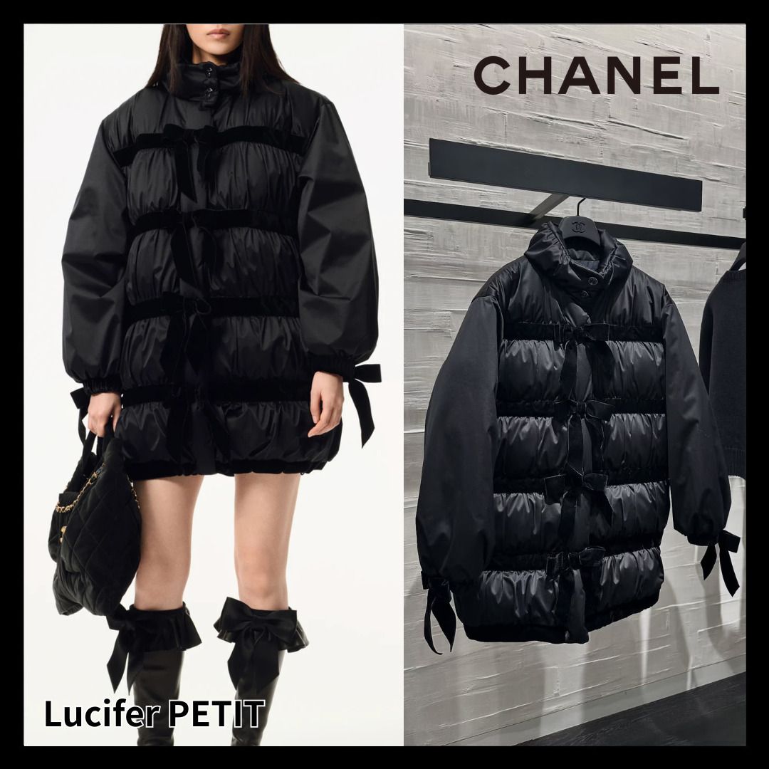 冬の主役アウター】CHANEL 25K リボン ダウンジャケット (CHANEL