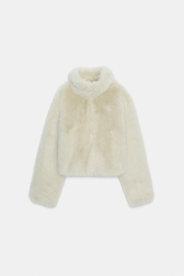 ZARA】ショートフェイクファーコート | 5320/725/721 (ZARA/コート