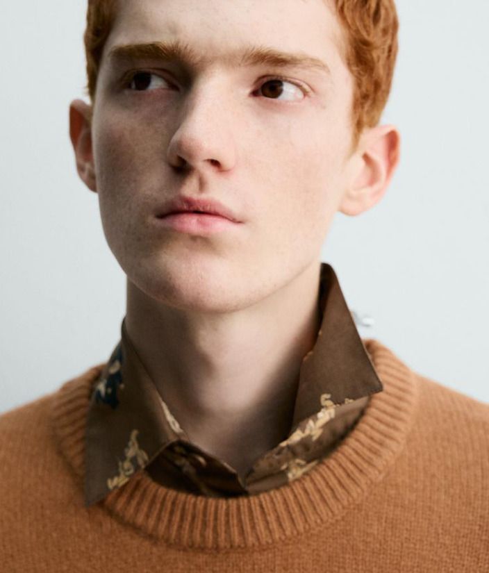 ZARA ディズニー ナナ ピーターパン セーター ハリーランバート M WOOL