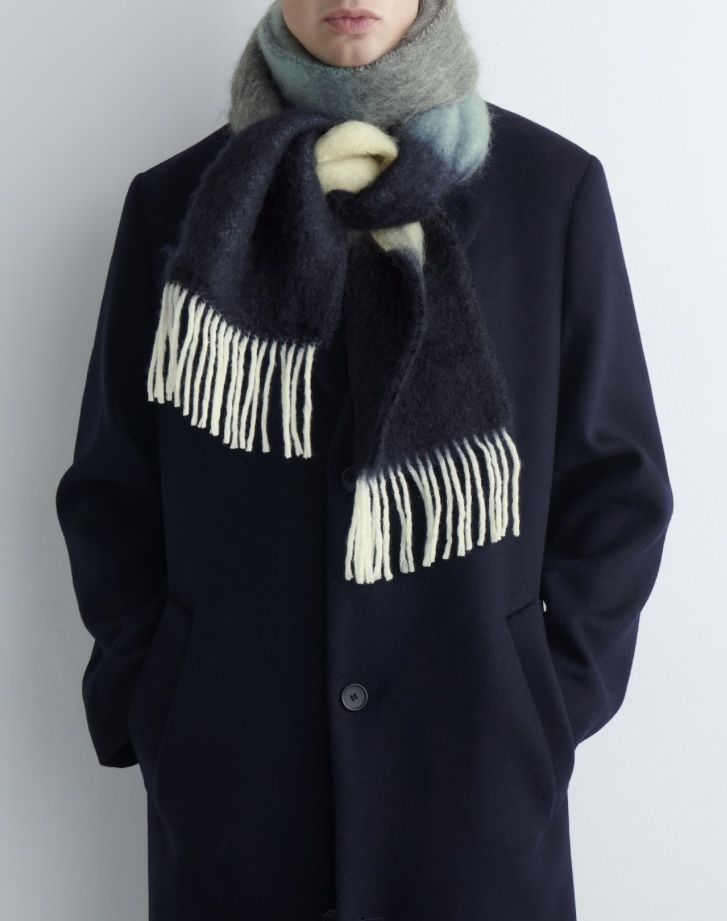 COS】大人気！フリンジモヘアスカーフ Fringed Mohair Scarf (COS
