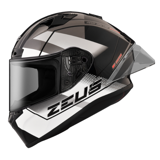 ZEUS】 ZS-826 BK17 彩繪全罩式安全帽鴨尾倒流雙D釦設計Keeper騎士合作社