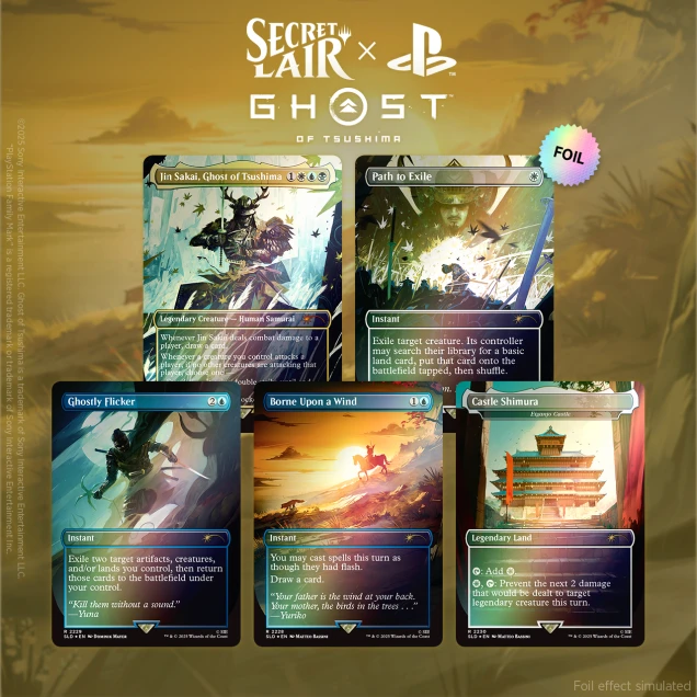 Secret Lair x Ghost of Tsushima Foil Edition | Secret Lair