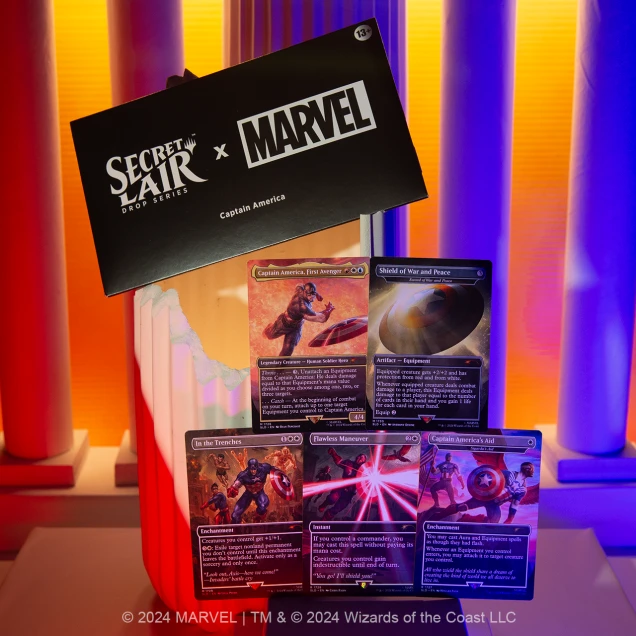 Secret Lair x Marvel's Captain America | Secret Lair