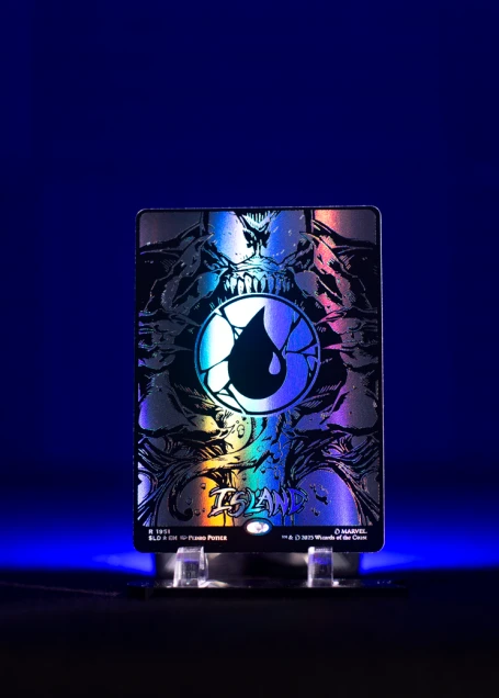 Secret Lair x Marvel's Spider-Man: Mana Symbiote Raised Foil