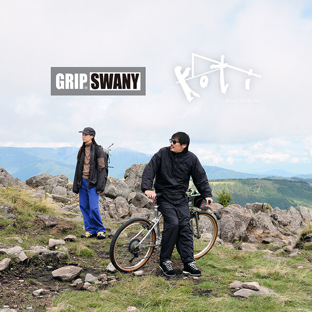 GRIP SWANY×koti BEAUTY&YOUTH＞“軽量で暖かいTeijin®「Octa®」を使っ