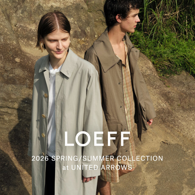 10/4(金)発売 ＜MACKINTOSH for UNITED ARROWS＞ ダブルフェイス