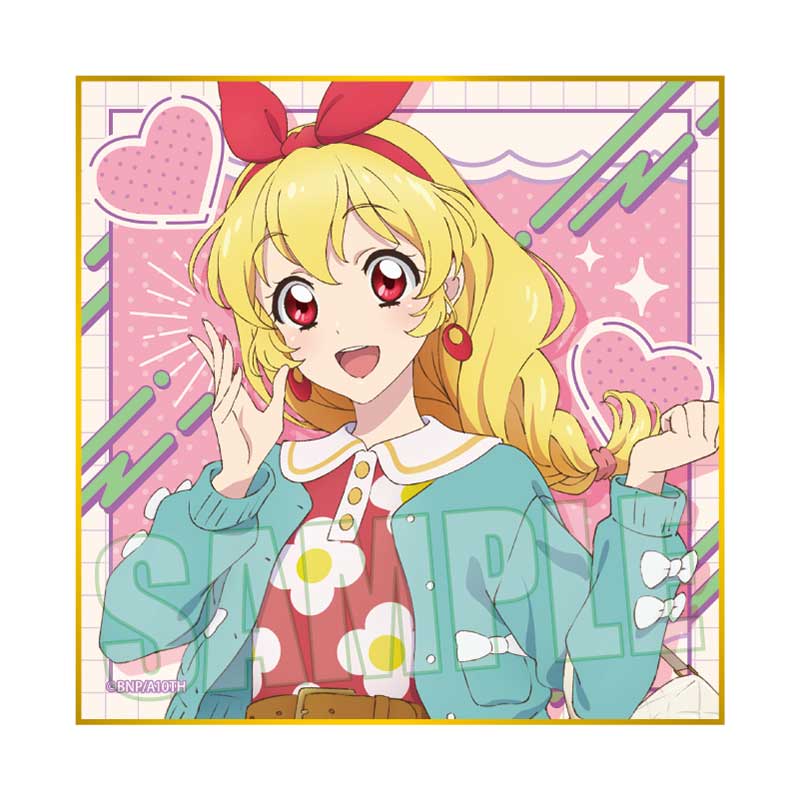 アイカツ！ 10th STORY ～未来へのSTARWAY～_ミニ色紙 /星宮 いちご
