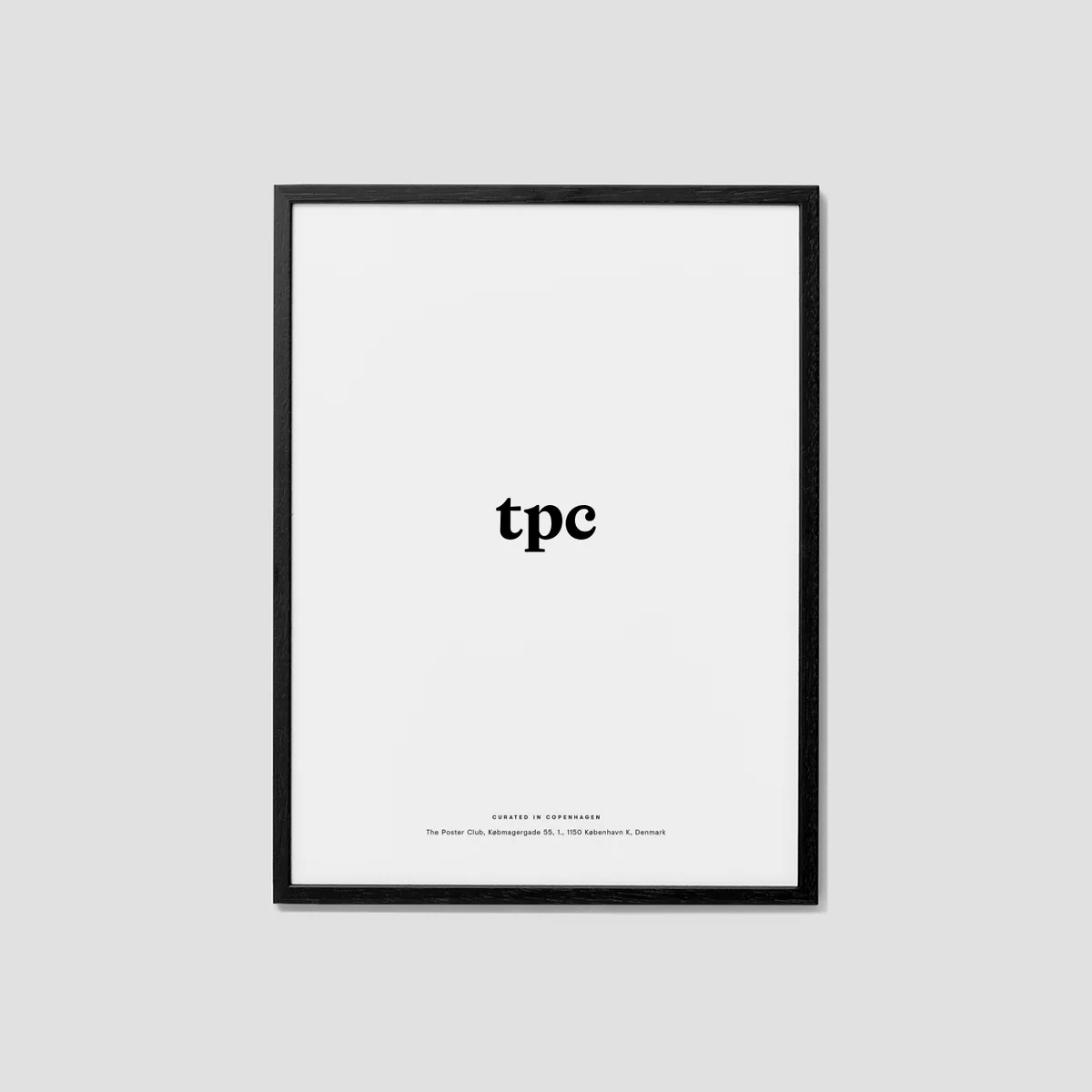 The Poster Club - Picture frame oak black | Connox