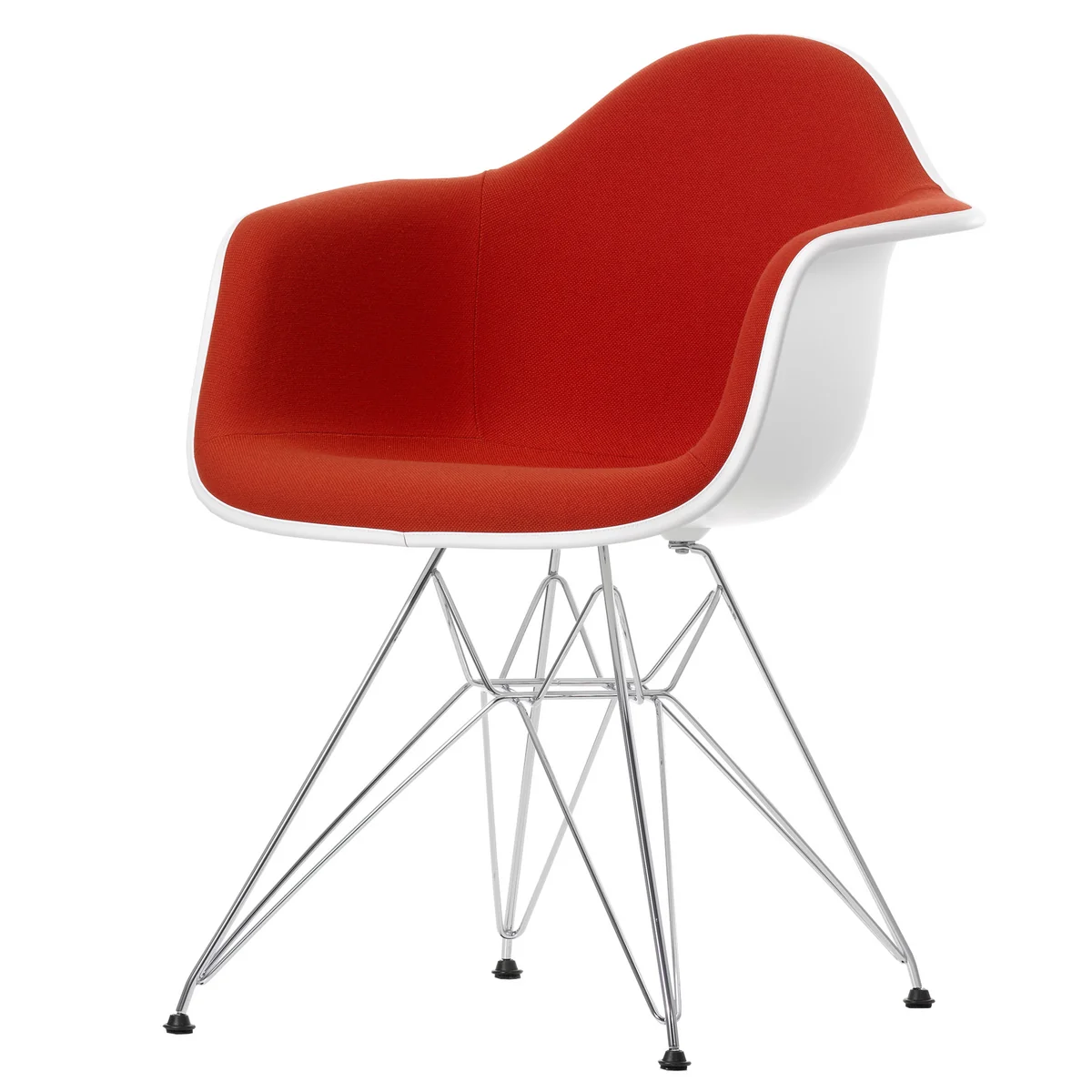 Vitra - Eames Plastic Armchair DAR - Full upholstery | Connox
