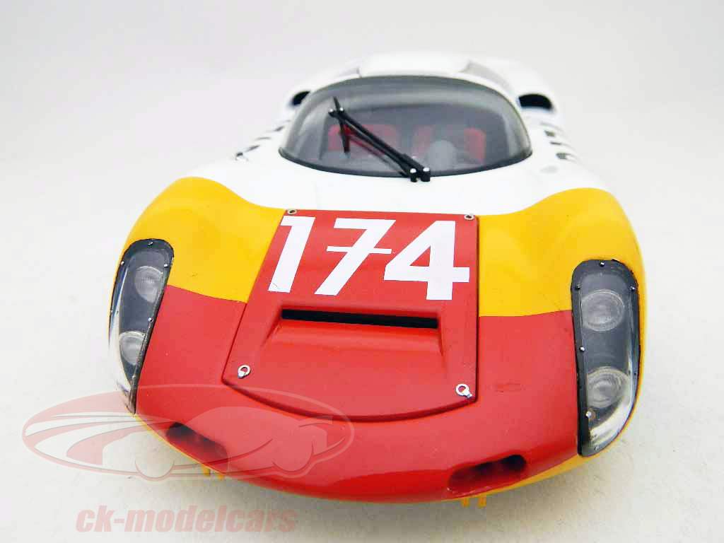 Exoto 1:18 Porsche 910 #174 2nd Targa Florio 1967 MTB00065 model