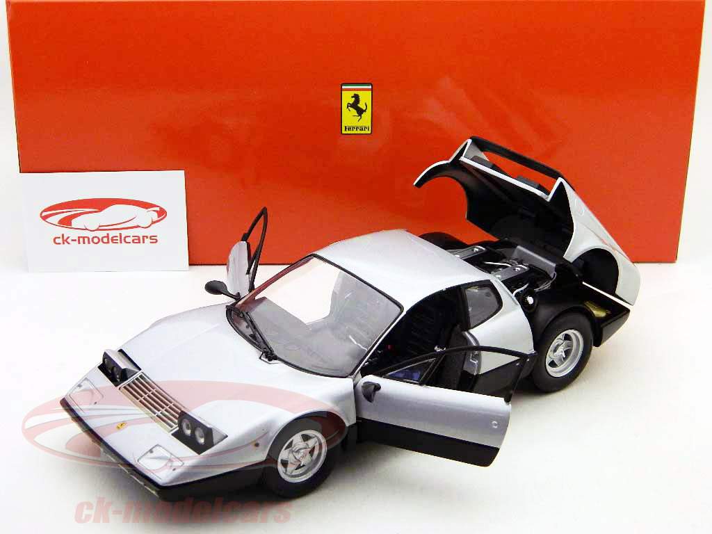 Kyosho 1:18 Ferrari 365GT4 / BB silver 08173S model car 08173S