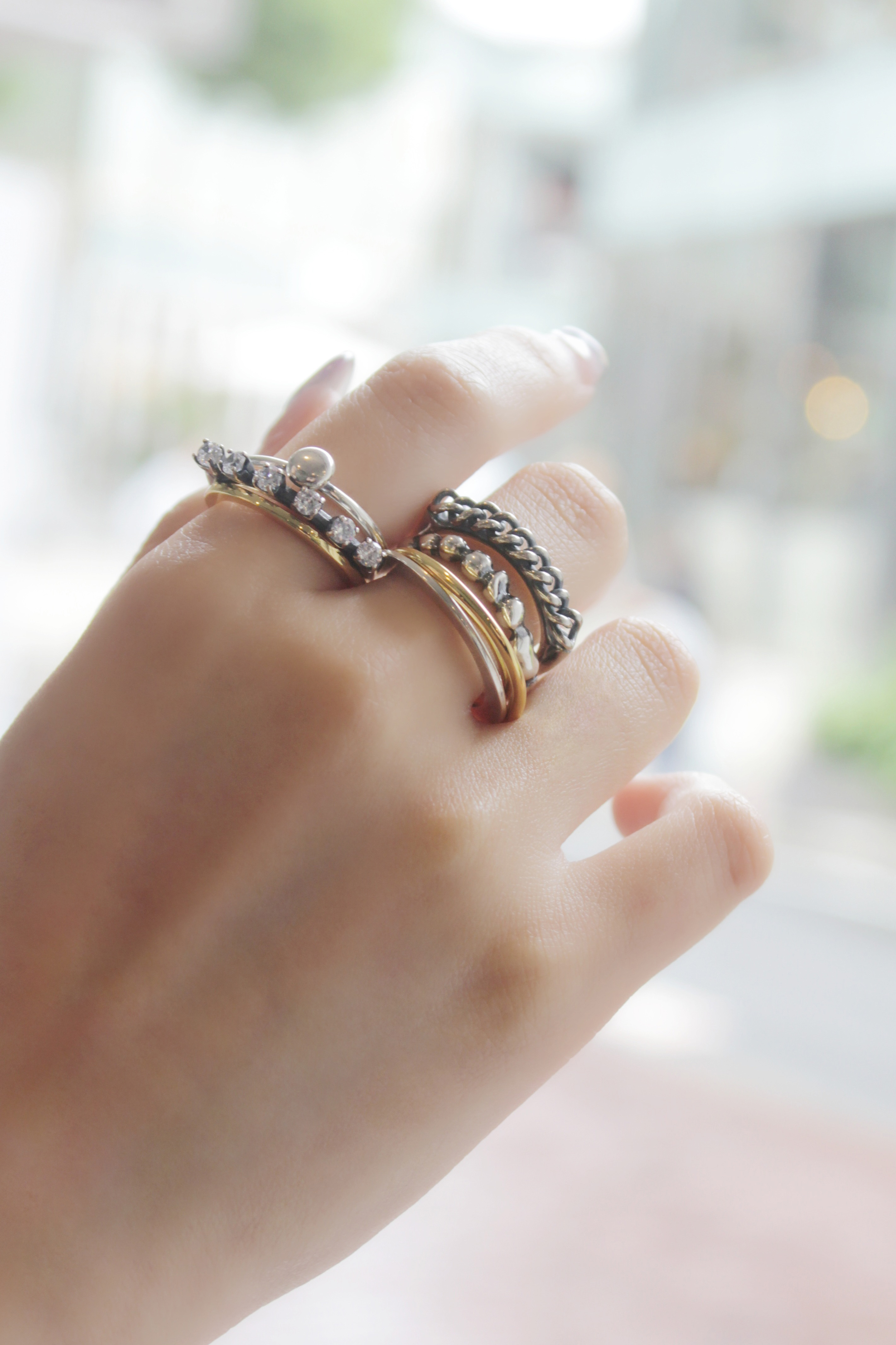 オンラインショップ】IOSSELLIANI ベストセラーアイテム、”STACK RING