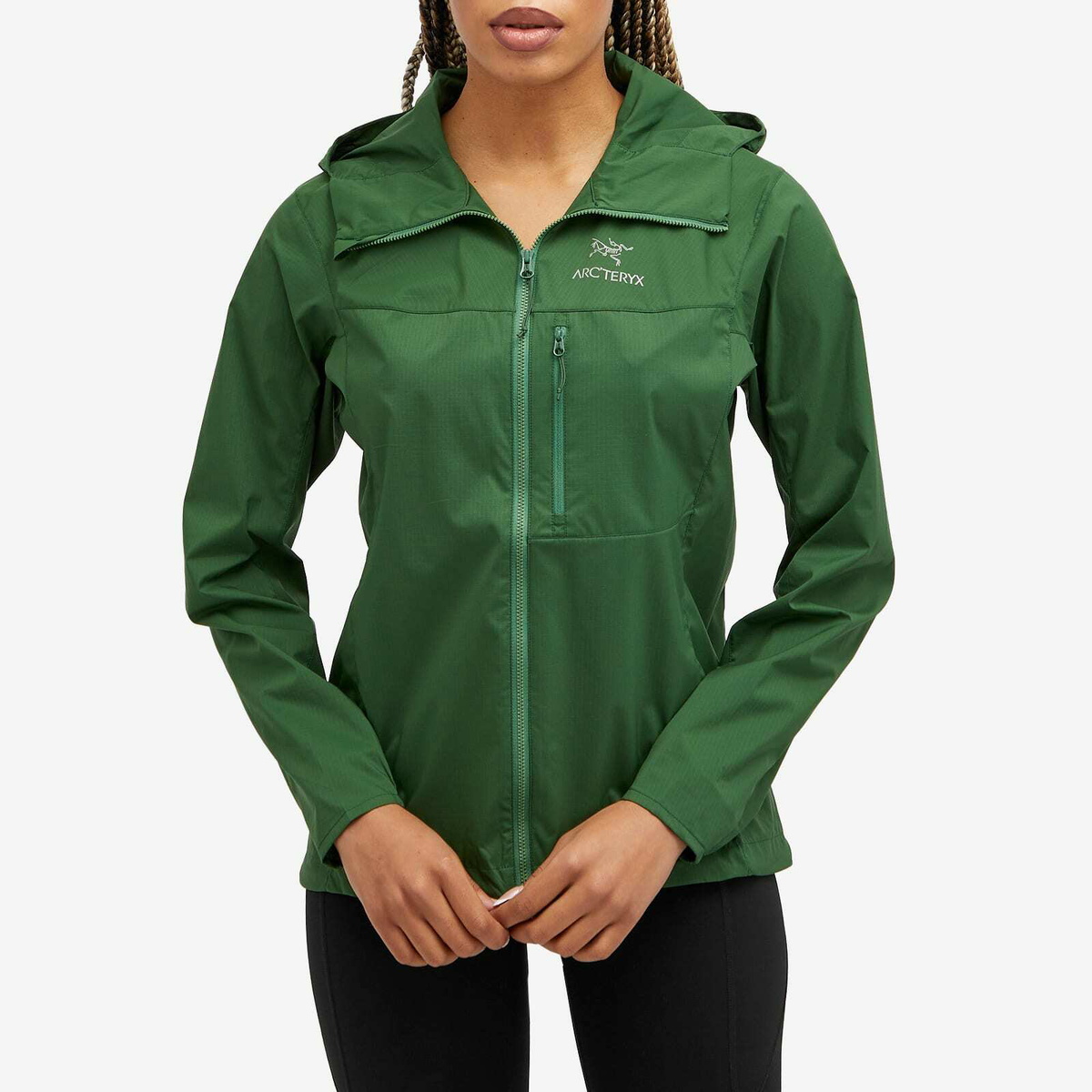 Arc'teryx Women's Squamish Hoody Jacket in Eden Arc'teryx
