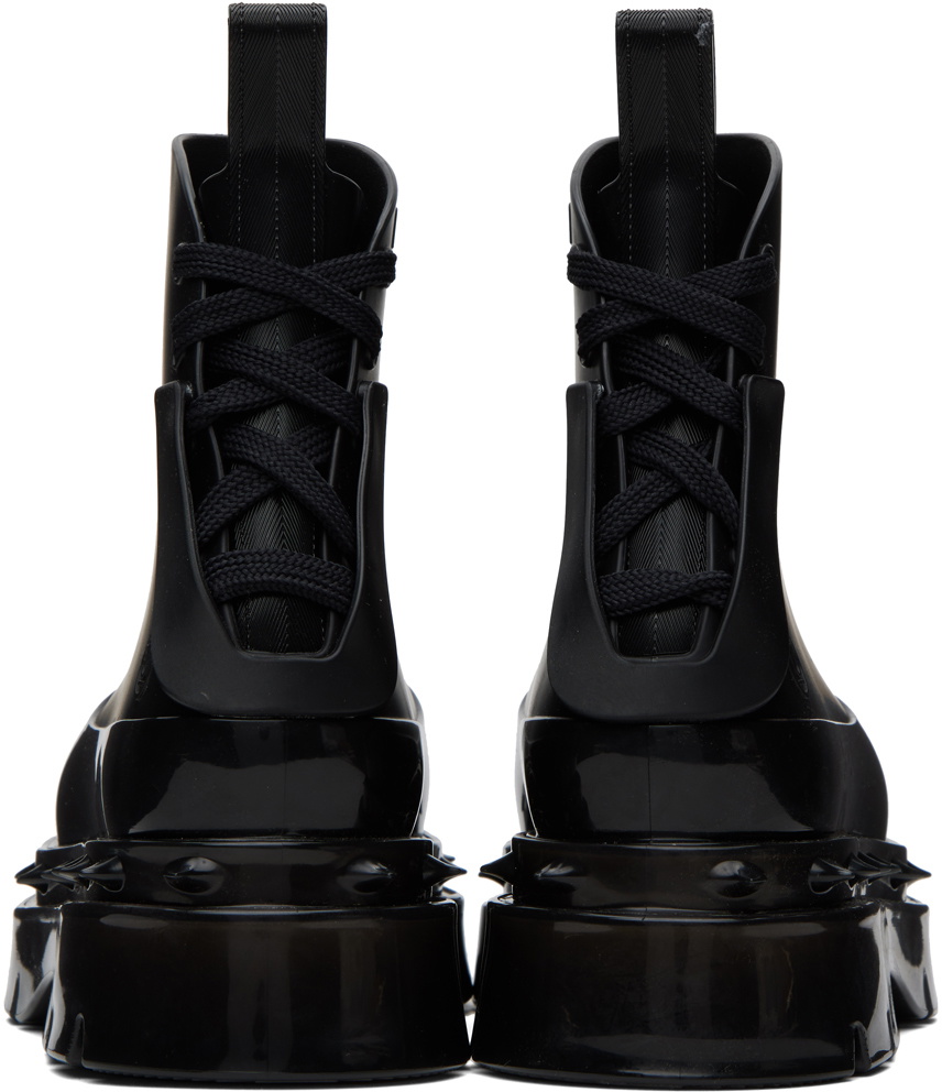 UNDERCOVER Black Melissa Edition Spikes Boots Undercover
