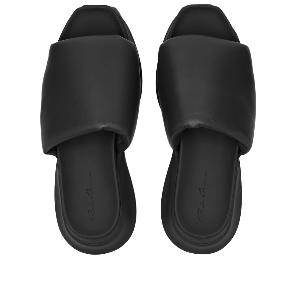 Rick Owens Women's Geth Puffer Slide Sneakers in Black Rick Owens
