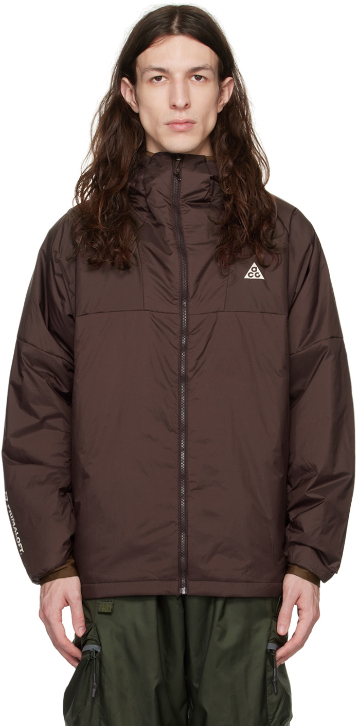 Nike Brown ACG Therma-Fit ADV 'Rope de Dope' Jacket Nike