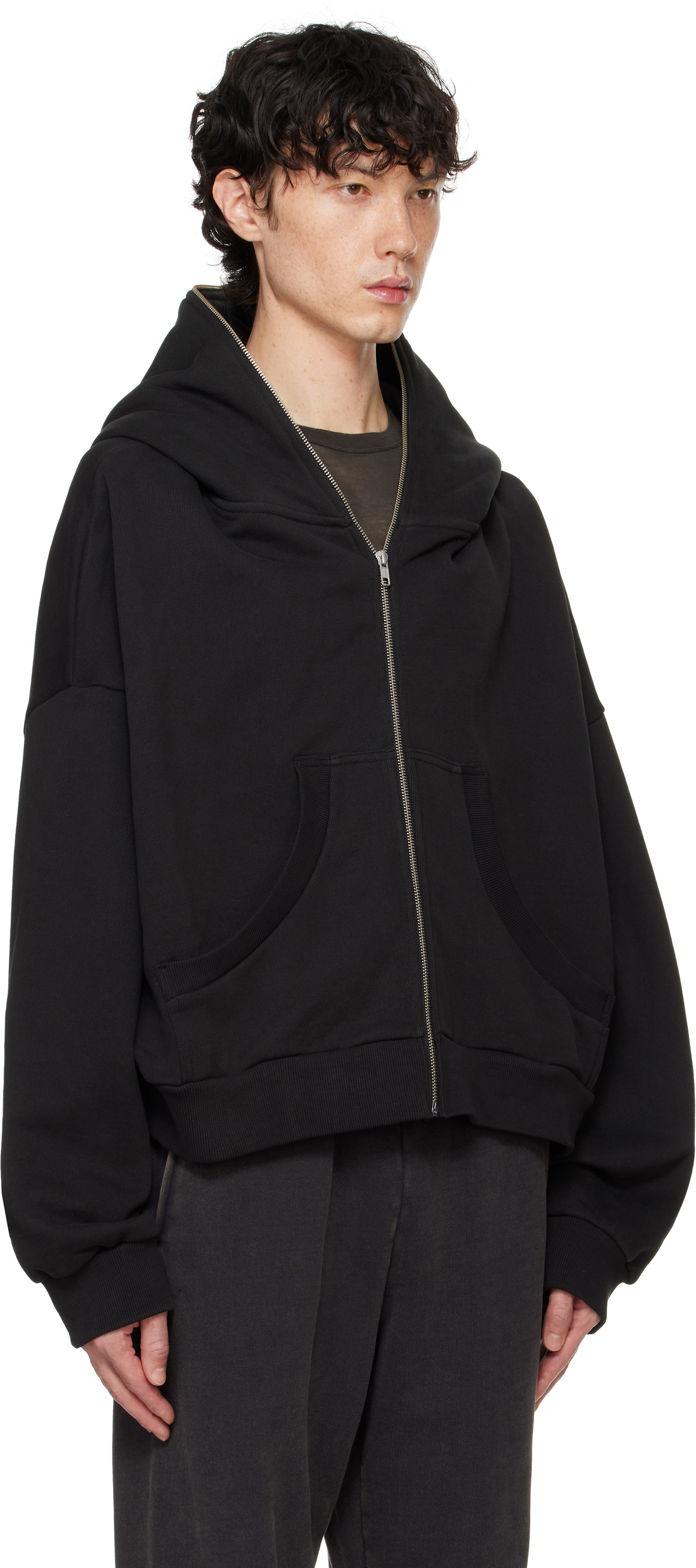 Entire Studios Black Eternal Zip Hoodie Entire Studios