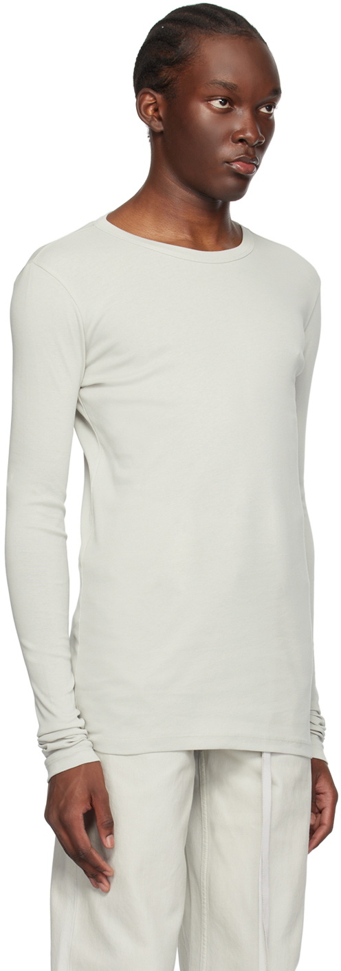 Ann Demeulemeester Off-White Davy Long Sleeve T-Shirt Ann