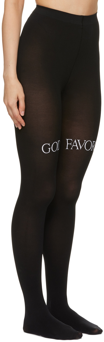 Praying SSENSE Exclusive Black 'God's Favorite' Tights Praying