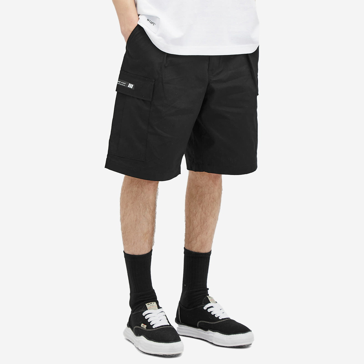 WTAPS Men's 20 Cargo Shorts in Black WTAPS