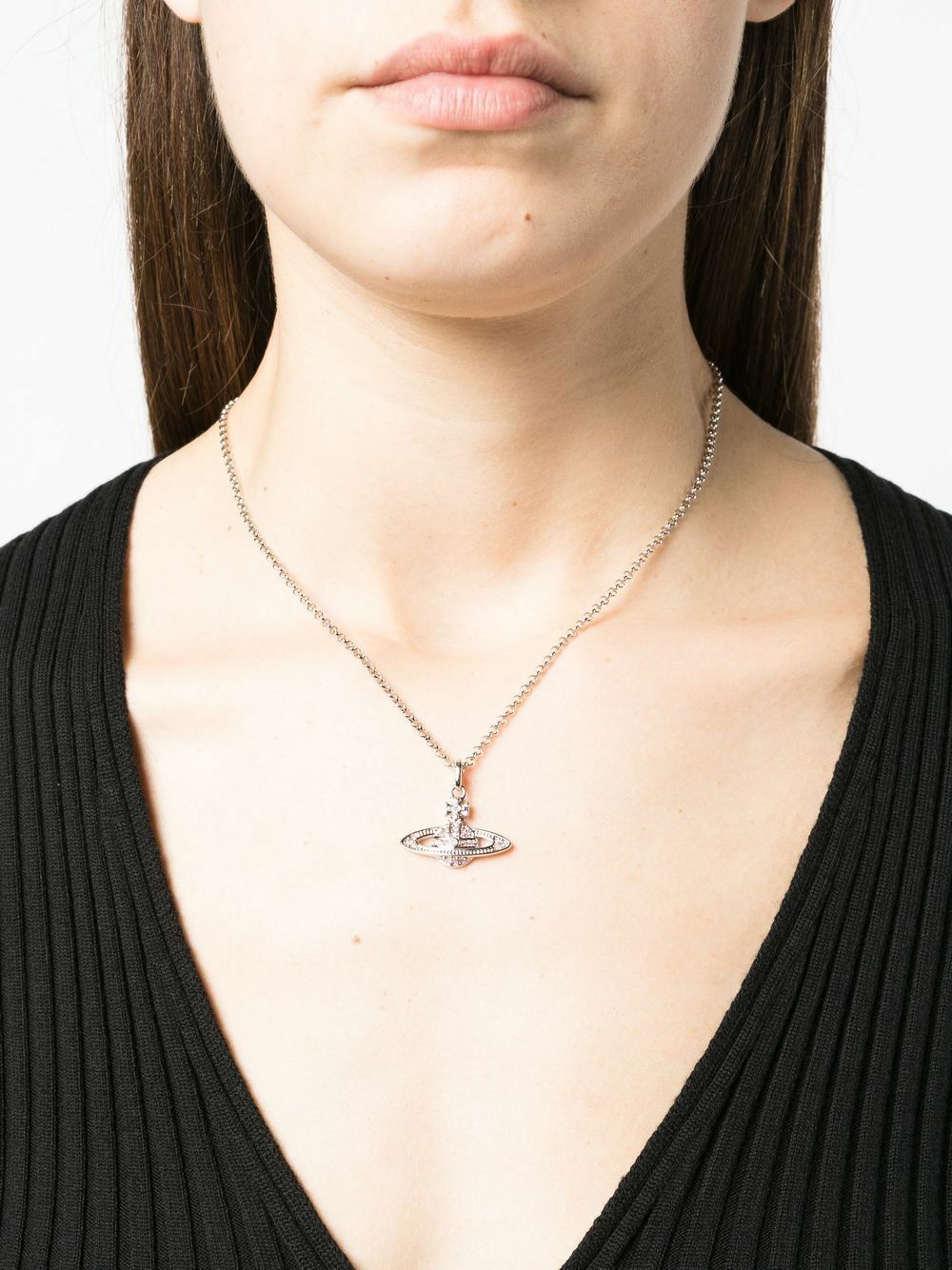VIVIENNE WESTWOOD - Mini Bas Relief Pendant Necklace Vivienne Westwood