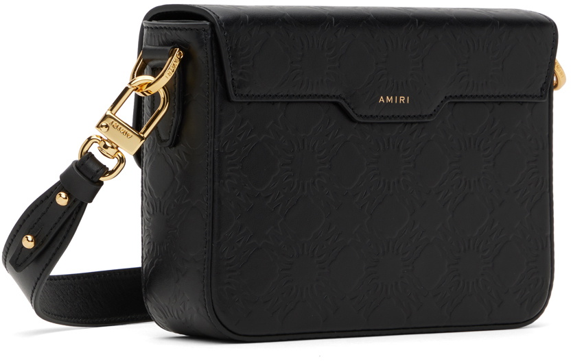 AMIRI Black MA Quad Leather Crossbody Bag Amiri