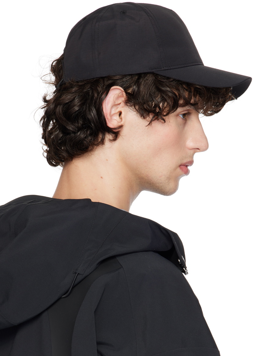 HELIOT EMIL Black Haploid Cap Heliot Emil