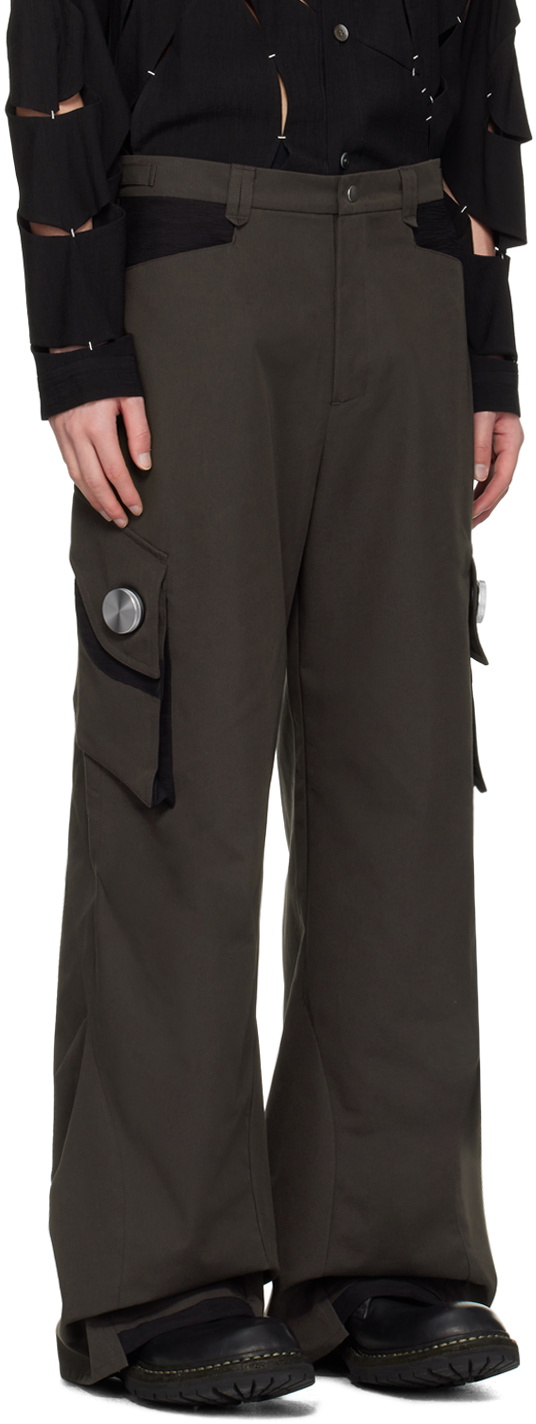 CMMAWEAR SSENSE Exclusive Brown Gaia Cargo Pants CMMAWEAR