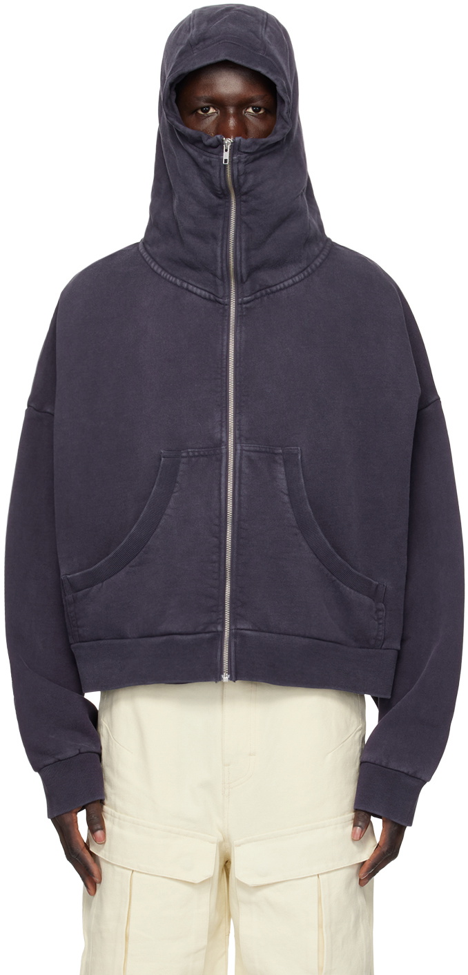 Entire Studios Navy Full Zip Hoodie Entire Studios