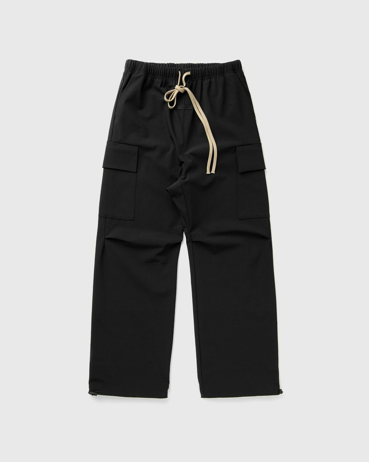 Fear Of God Essentials Bonded Nylon Field Pant Black Cargo Pants