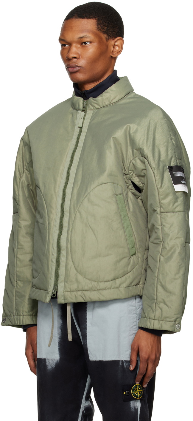 Stone Island Shadow Project Khaki Windproof Jacket Stone Island