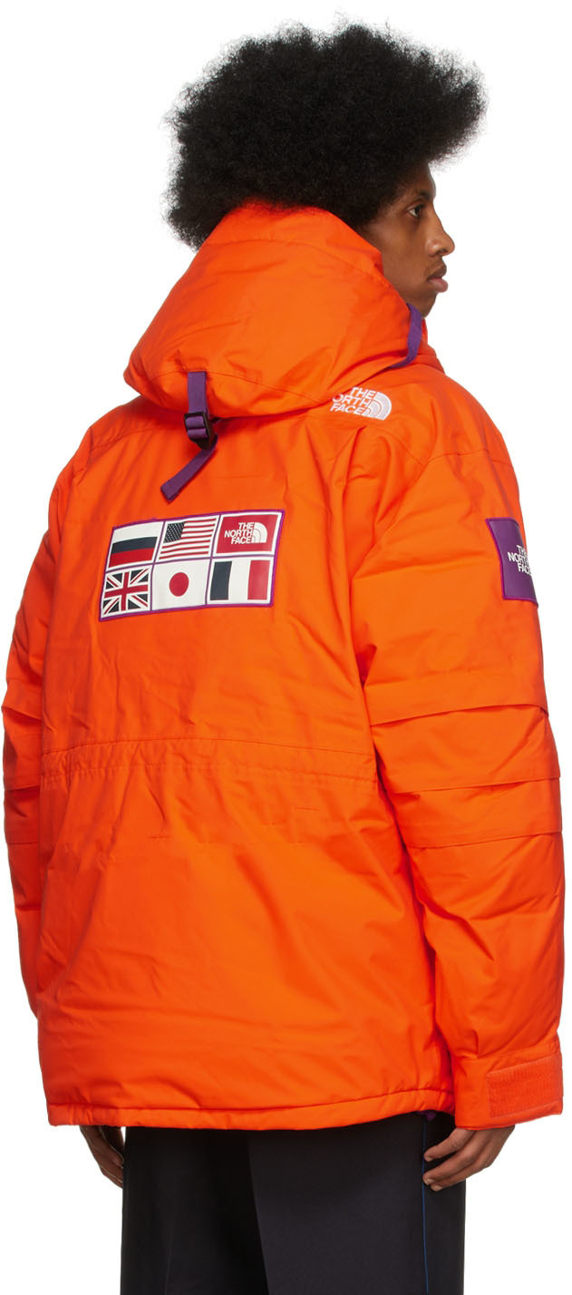 The North Face Orange Down Trans-Antarctica Expedition Jacket The