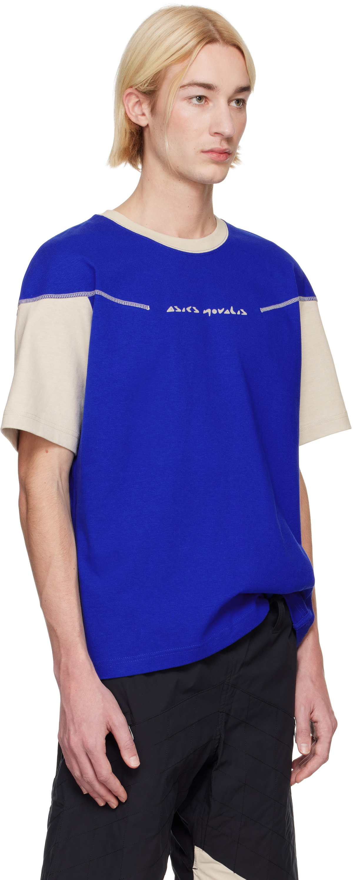 Asics Blue Kiko Kostadinov Edition Bixance Short Sleeve T-shirt ASICS