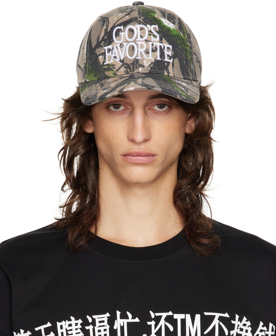 Praying SSENSE Exclusive Khaki 'God's Favorite' Cap Praying