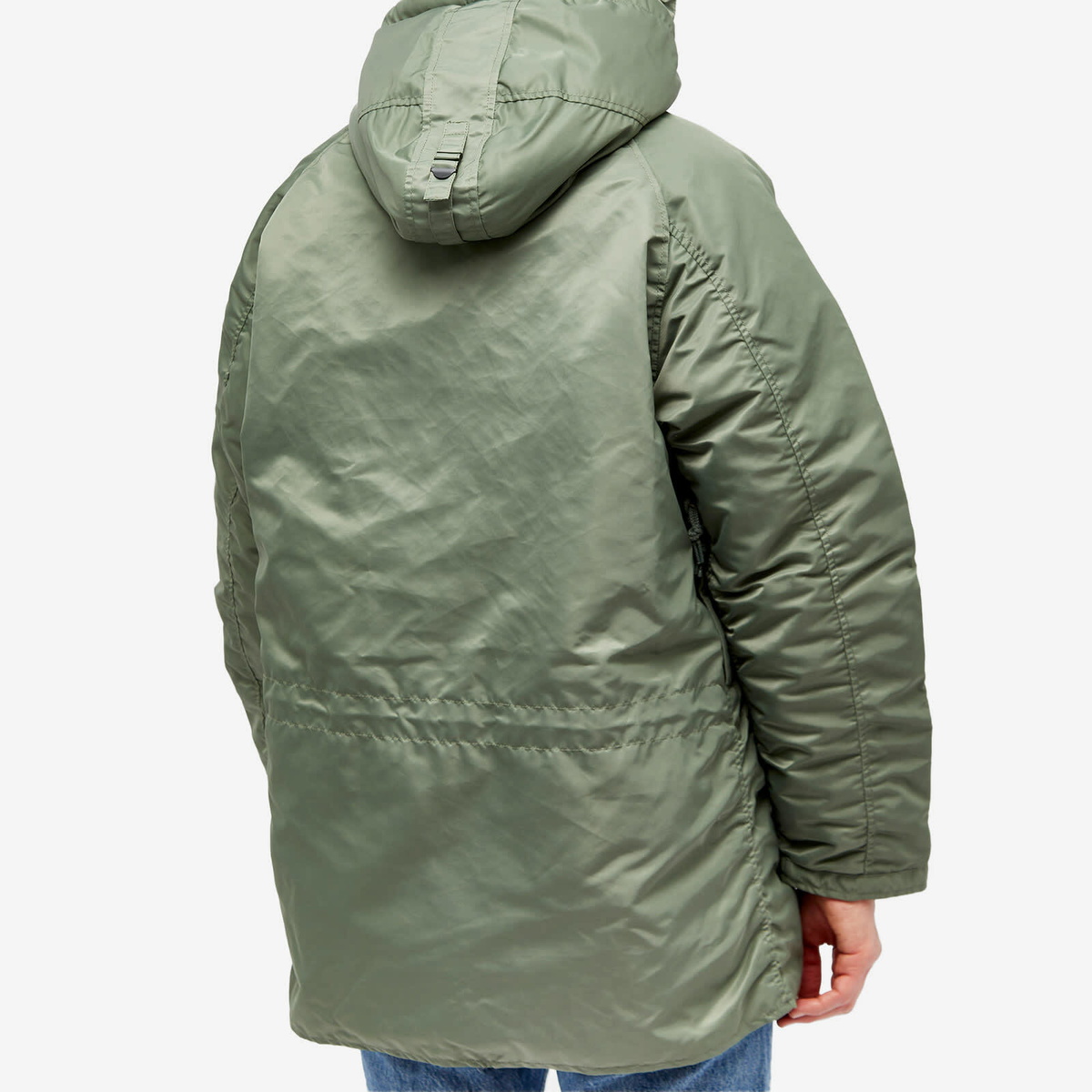 Beams Plus Men's MIL Type N-3B Down Jacket in Sage Beams Plus